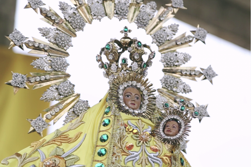 Our Lady of Peñafrancia. Image courtesy of the Diocese of Caceres.