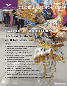 Cover image of Winter 2021 issue of Journal of Global Catholicism